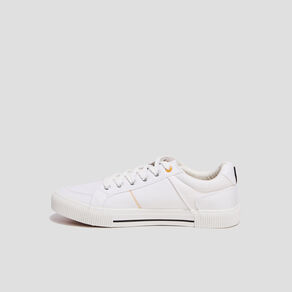 tennis a lacets blanc homme Tennis à lacets blanc homme