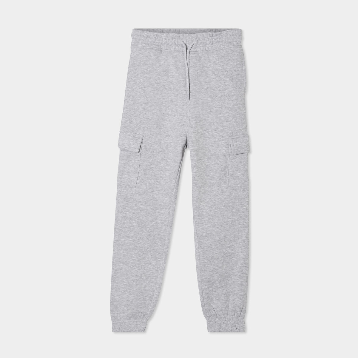 Pantalon de jogging cargo gris clair gar&ccedil;on