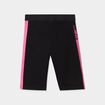 Legging cycliste coton noir fille