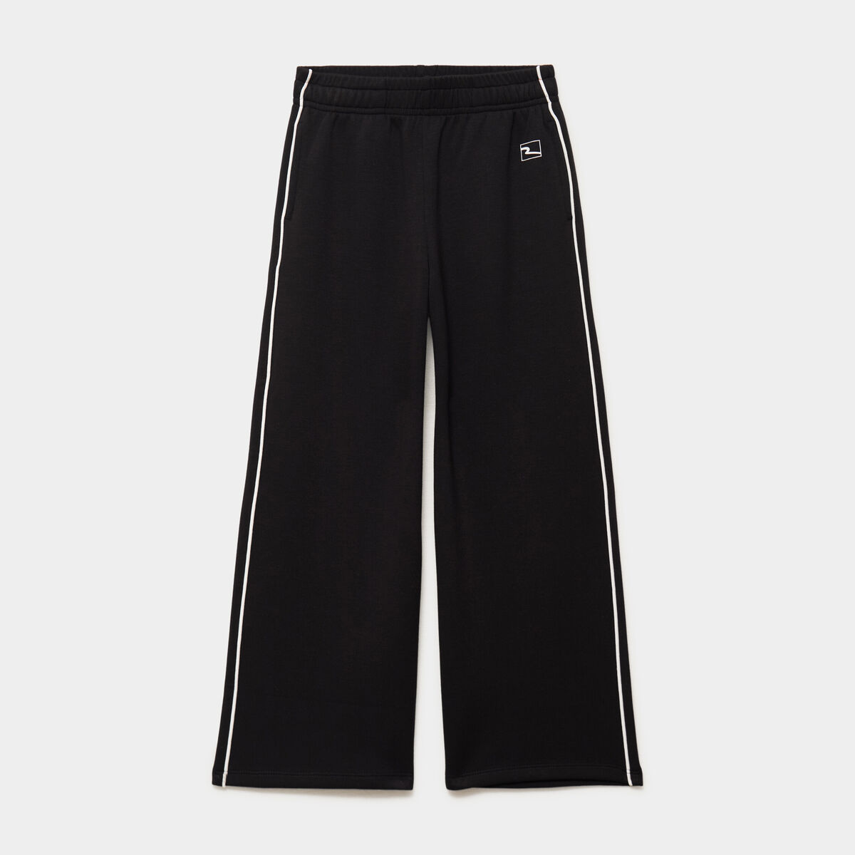 Pantalon de jogging effet stretch noir fille