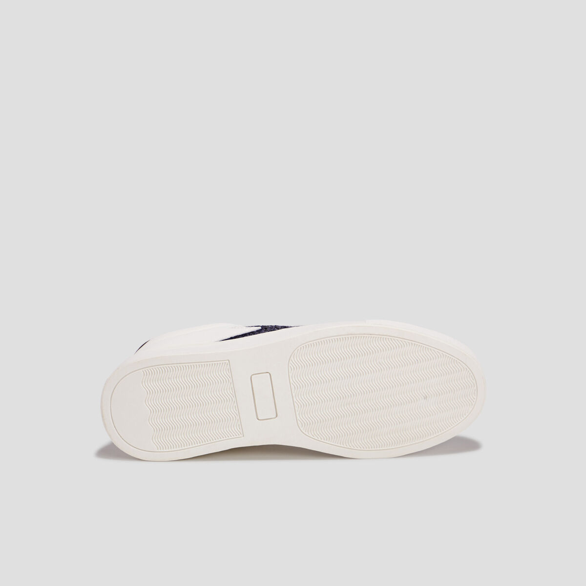 Tennis à lacets blanc femme