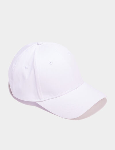 Casquette blanc femme