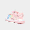 Sandales semelles lumineuses blanc fille