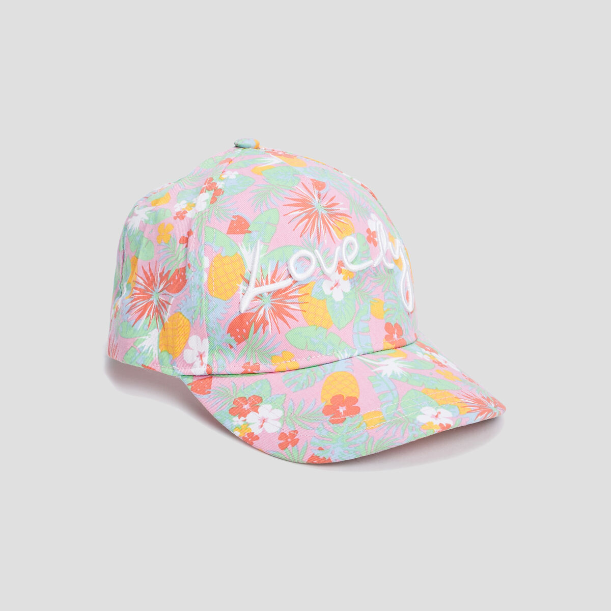 Casquette multicolore fille