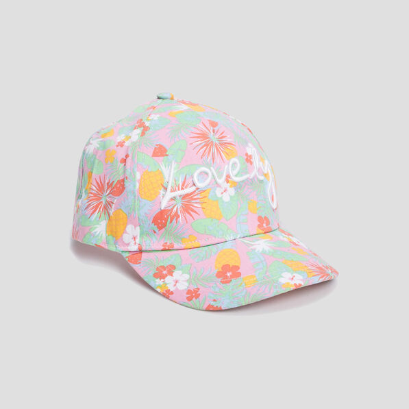 Casquette multicolore fille