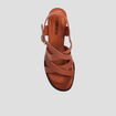 Sandales &agrave; talons Liberto marron femme