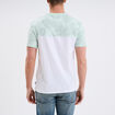 T-shirt manches courtes 1 poche coton vert pastel homme