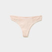 String coton majoritaire rose poudr&eacute;e femme
