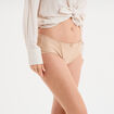 Culotte effet gainant microfibre beige femme