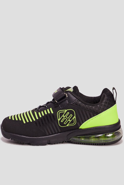 Baskets running Freegun noir garçon