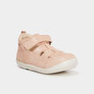 Sandales en cuir Kickers Klony rose bébé garçon