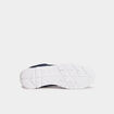 Baskets plates running crant&eacute;es bleu marine homme
