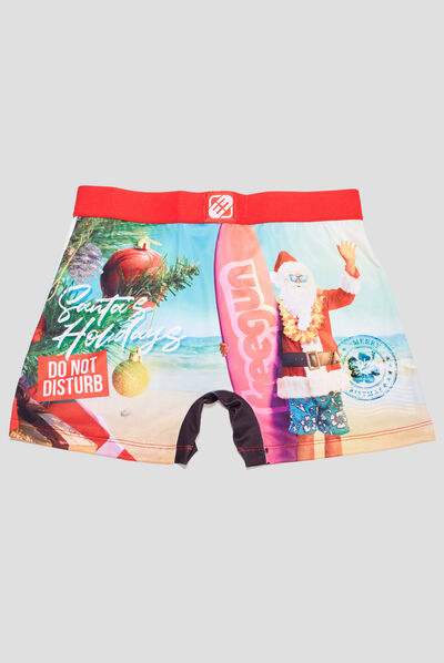 Boxer Freegun rouge homme