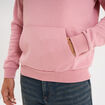 Sweat molleton à capuche hoodie vieux rose homme