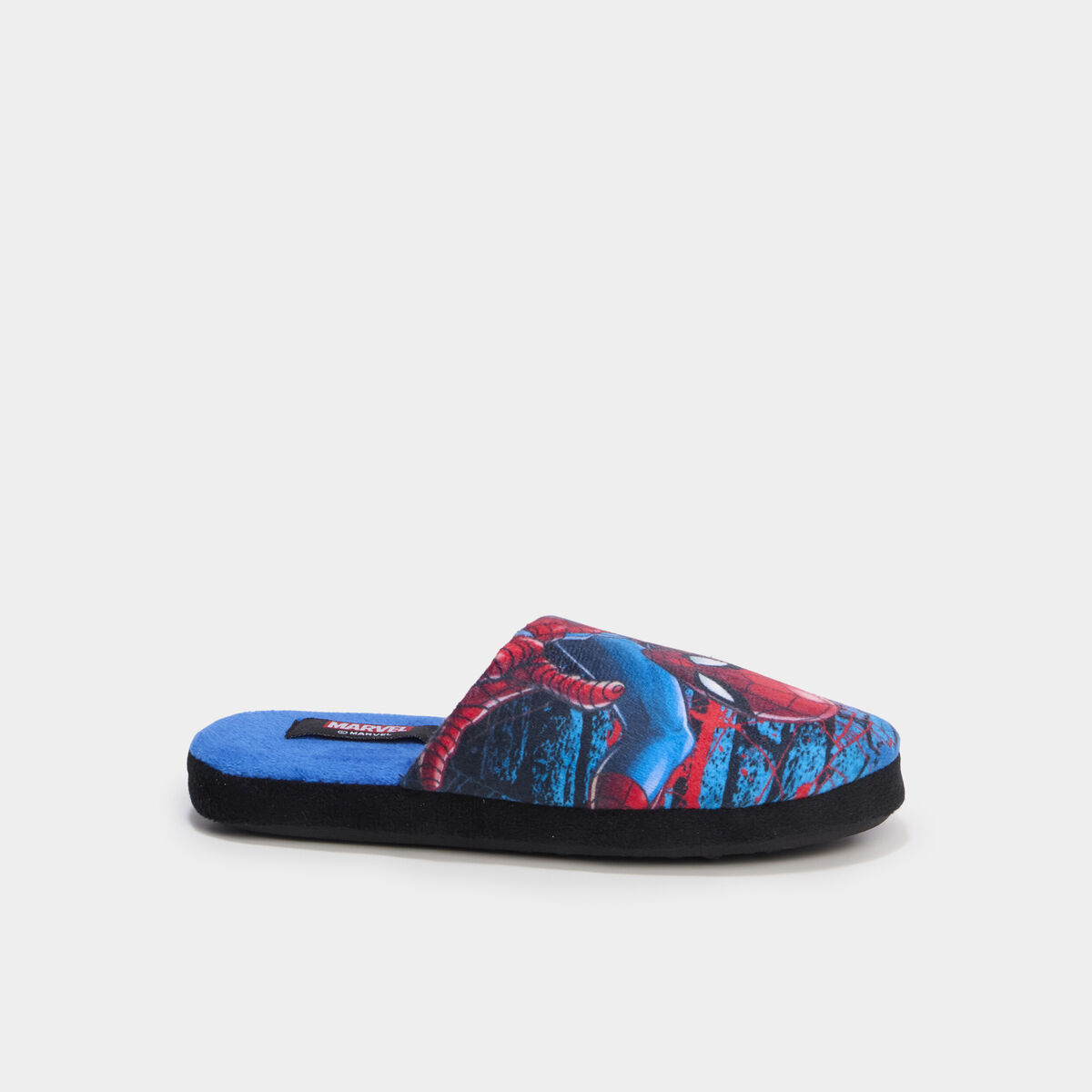 Chaussons mules Spider-Man bleu gar&ccedil;on