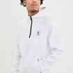 Sweat à capuche hoodie Liberto blanc homme