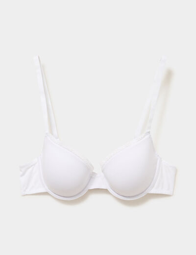 Soutien-gorge embo&icirc;tant padd&eacute; blanc femme
