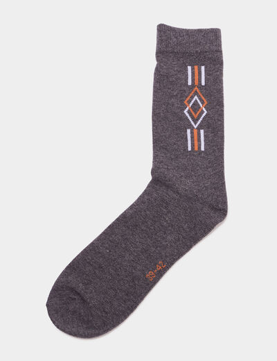 Lot 5 paires chaussettes multicolore homme