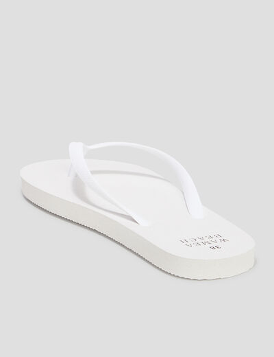 Tongs Wamea Beach blanc femme