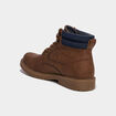 Bottines montantes &agrave; lacets marron clair homme