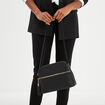 Sac en bandouli&egrave;re noir femme