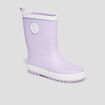 Bottes de pluie Trappeur parme fille