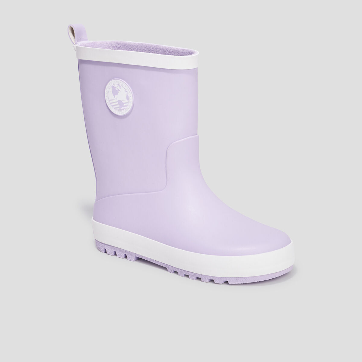 Bottes de pluie Trappeur parme fille
