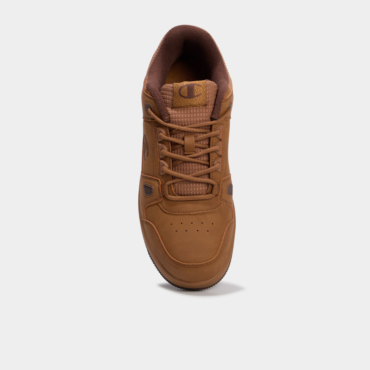 Baskets &agrave; lacets Champion RD18 COMB camel homme