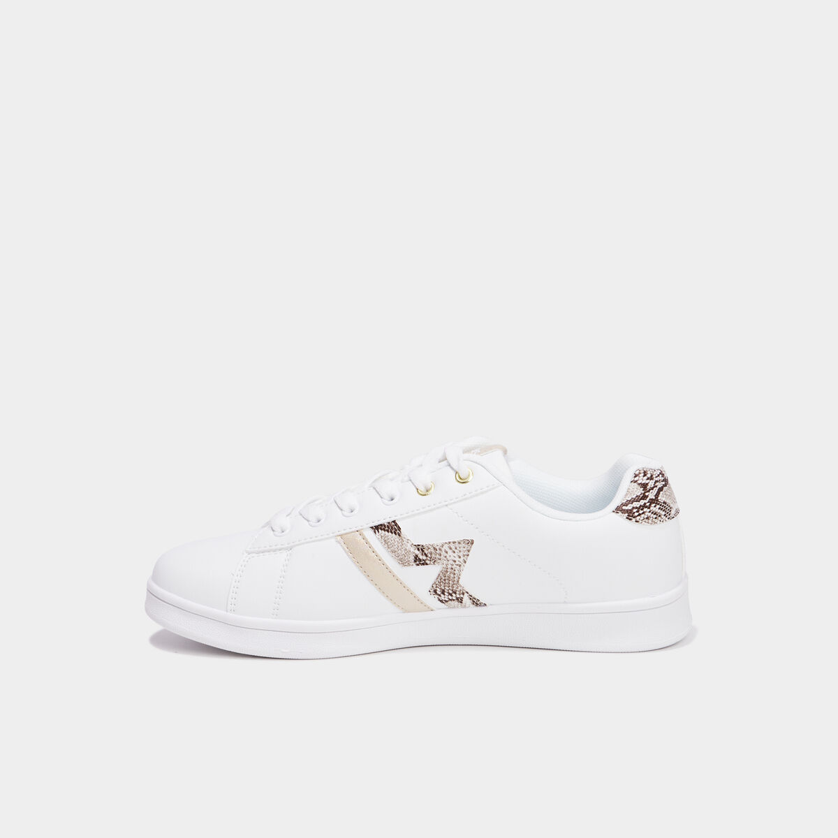 Tennis basses à lacets Creeks sable femme