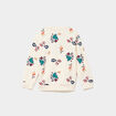 Sweat de No&euml;l col rond ecru gar&ccedil;on