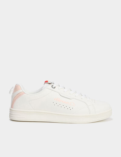 Tennis basses à lacets Ellesse blanc femme