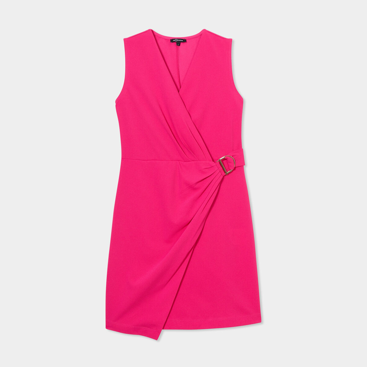 Robe portefeuille boucle Mosquitos rose fushia femme