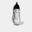 Baskets running &agrave; lacets Champion gris argent femme