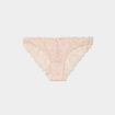 Culotte en dentelle rose clair femme