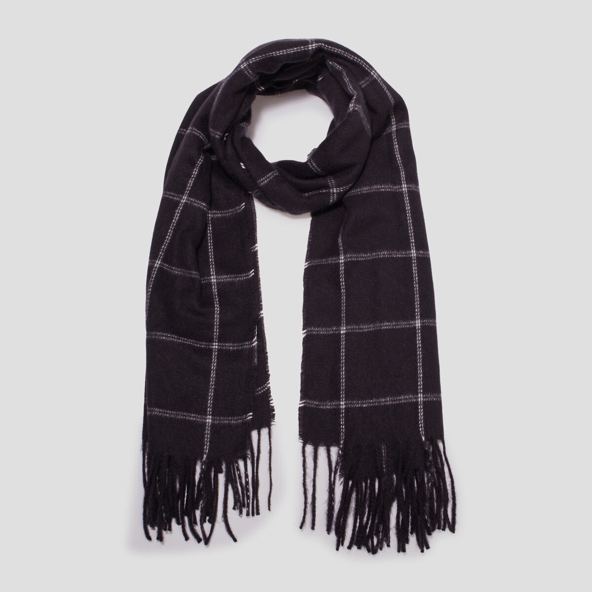 Écharpe noir homme