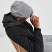 Casquette anglaise gris homme