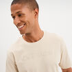 T-shirt manches courtes coton Kappa gris clair homme