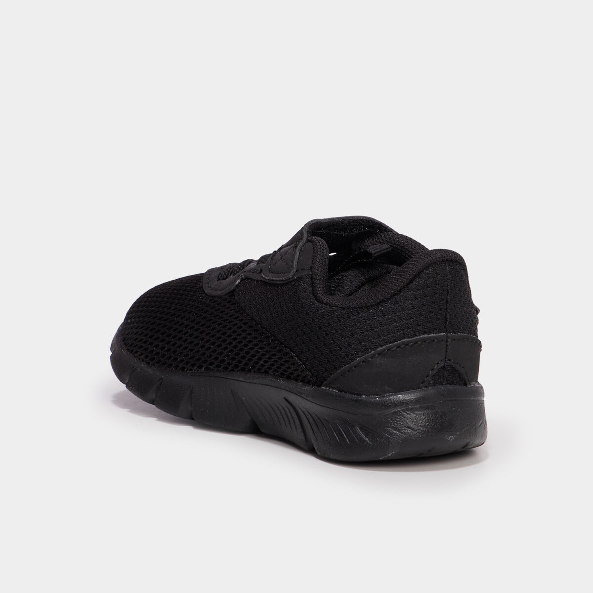 Baskets running &agrave; scratchs Puma noir b&eacute;b&eacute; gar&ccedil;on
