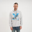 Sweat hoodie molleton Star Wars gris homme