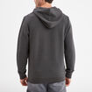 Sweat à capuche hoodie 2 poches zippées vert kaki homme