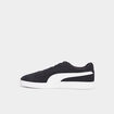 Tennis basses à lacets cuir Puma Smash noir homme