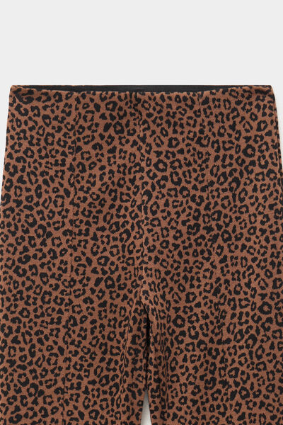 Pantalon bootcut stretch marron fille