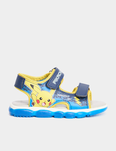 Sandales semelles lumineuses Pok&eacute;mon multicolore gar&ccedil;on