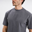 T-shirt col rond coton majoritaire gris foncé homme
