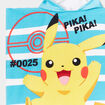 Cape de bain à capuche Pokémon Pikachu bleu garçon