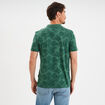 Polo manches courtes coton vert homme