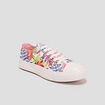 Tennis en toile à lacets Creeks multicolore femme