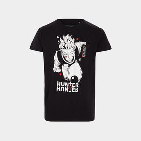 T-shirt Hunter X Hunter noir homme