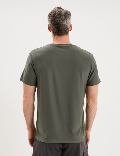 T-shirt confort respirant gris homme
