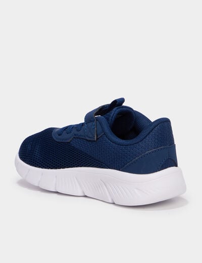 Baskets running &agrave; scratchs Puma jaune citron gar&ccedil;on
